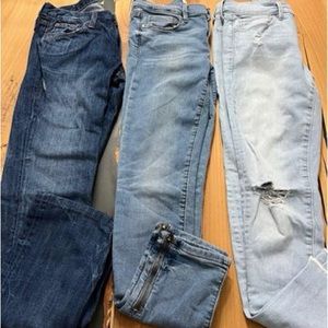 Women’s Size 25 Banana Republic Jeans Lot (x3)